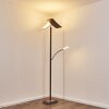 Lasona Staande lamp LED Bruin, Zilver, 2-lichts