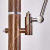 Lasona Staande lamp LED Bruin, Zilver, 2-lichts
