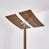 Lasona Staande lamp LED Bruin, Zilver, 2-lichts