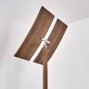 Lasona Staande lamp LED Bruin, Zilver, 2-lichts