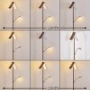 Lasona Staande lamp LED Bruin, Zilver, 2-lichts