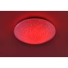 Leuchten-Direkt SKYLER Plafondlamp LED Wit, 1-licht, Afstandsbediening, Kleurwisselaar