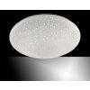 Leuchten-Direkt SKYLER Plafondlamp LED Wit, 1-licht, Afstandsbediening, Kleurwisselaar
