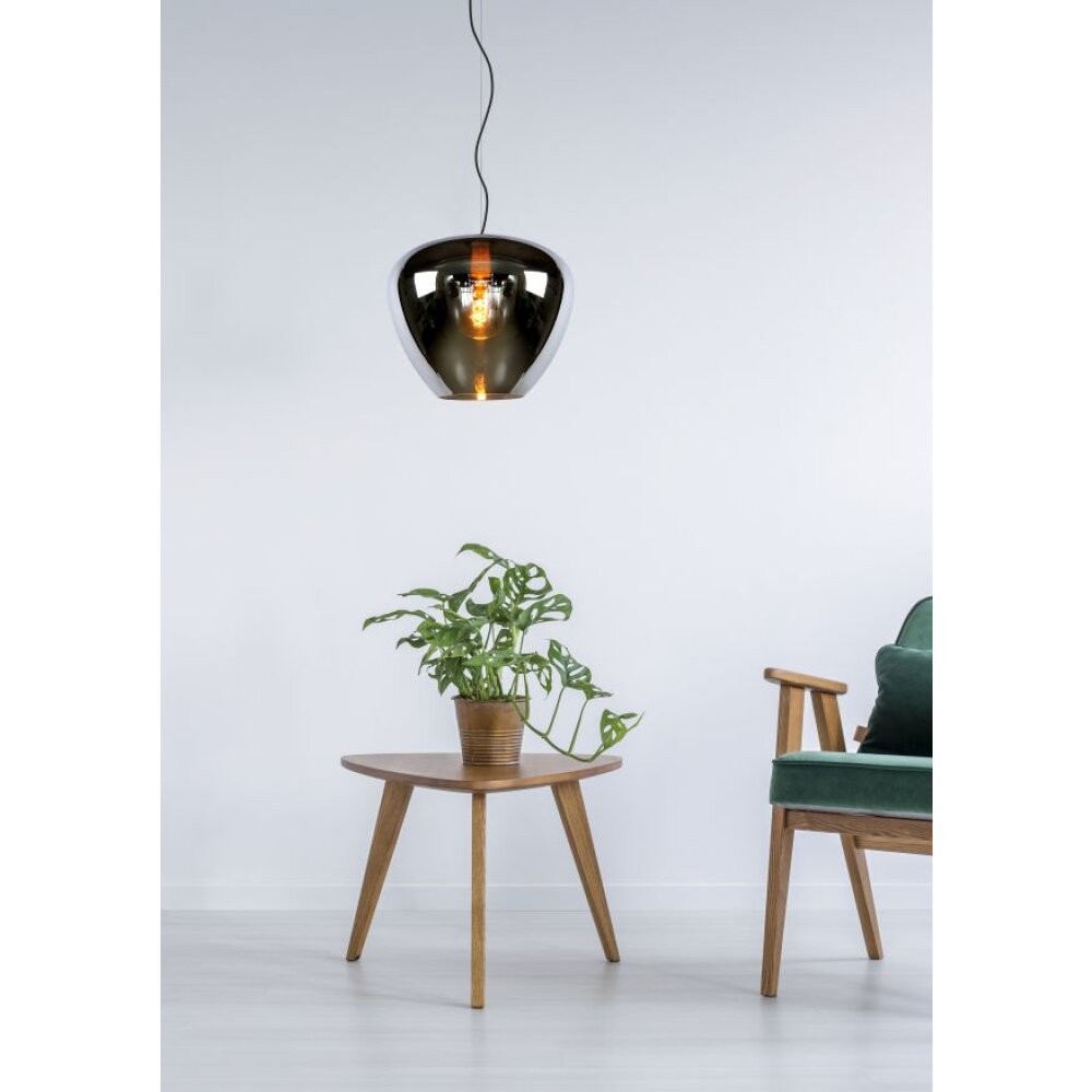 Lucide SOUFIAN Hanglamp Grijs, 1-licht main product photo