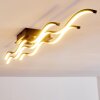 Flow Plafondlamp LED Zwart, 2-lichts