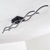 Flow Plafondlamp LED Zwart, 2-lichts