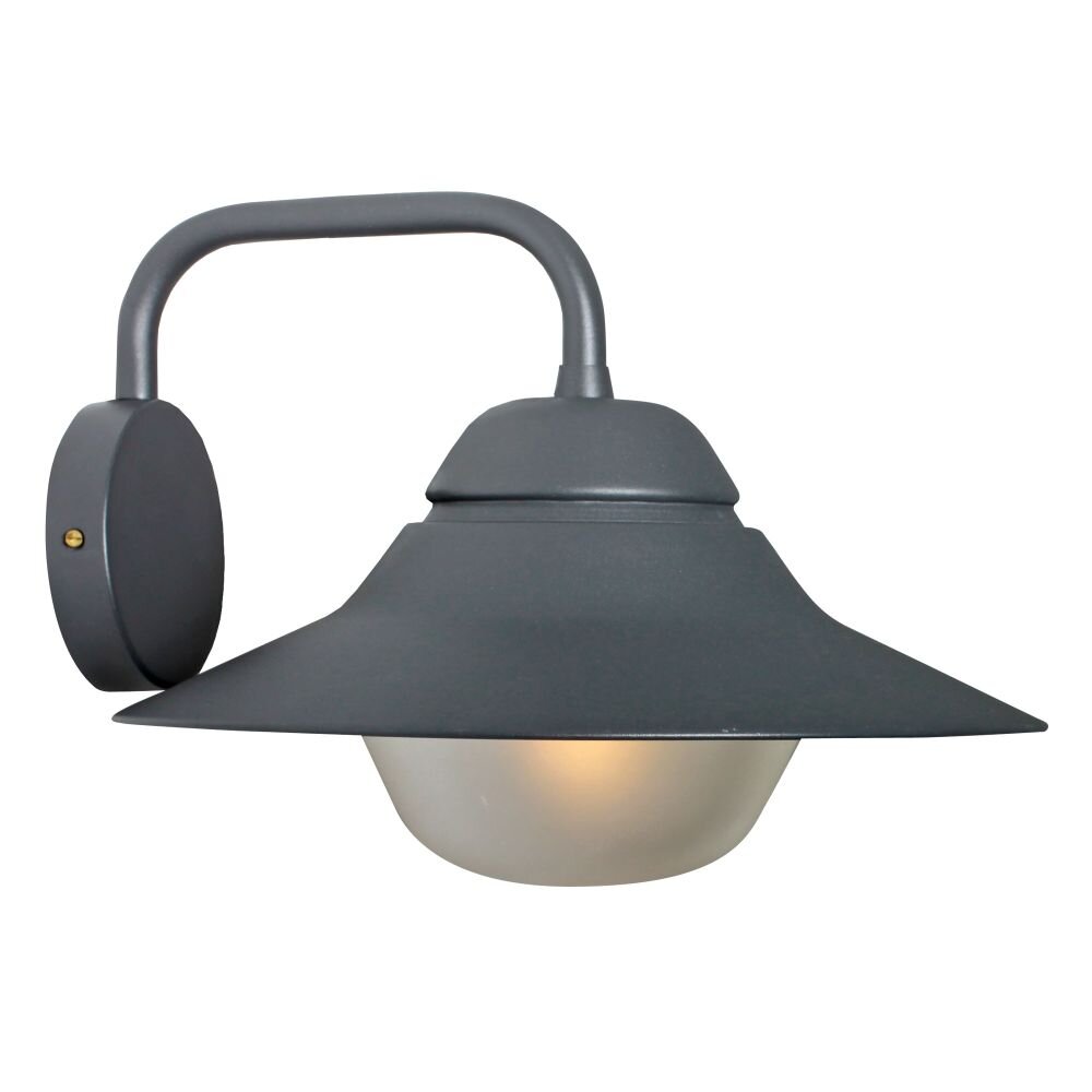 KS Verlichting Salzburg Muurlamp Antraciet, 1-licht main product photo
