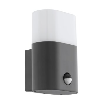 Eglo FAVRIA Buiten muurverlichting LED Antraciet, 1-licht, Bewegingsmelder