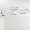 Jamjo Plafondlamp LED Nikkel mat, 1-licht
