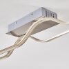 Jamjo Plafondlamp LED Nikkel mat, 1-licht