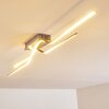 Jamjo Plafondlamp LED Nikkel mat, 1-licht