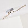 Jamjo Plafondlamp LED Nikkel mat, 1-licht