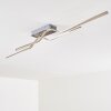 Jamjo Plafondlamp LED Nikkel mat, 1-licht