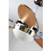 Globo AZURA Ventilator Nikkel mat, 1-licht