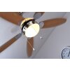 Globo AZURA Ventilator Nikkel mat, 1-licht