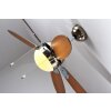Globo AZURA Ventilator Nikkel mat, 1-licht