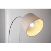 Trio Hotel Staande lamp roestvrij staal, Nikkel mat, 1-licht