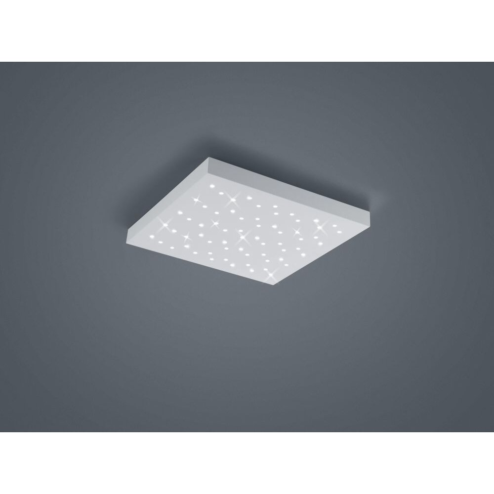 Trio TITUS Plafondlamp LED Wit, 1-licht, Afstandsbediening main product photo