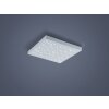 Trio TITUS Plafondlamp LED Wit, 1-licht, Afstandsbediening