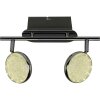 Brilliant Cassy Plafond spot LED Chroom, 2-lichts, Afstandsbediening, Kleurwisselaar