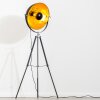 Saturn Staande lamp Chroom, Zwart, 1-licht