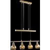 Globo Isla Hanger LED Brons, 4-lichts
