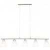 Globo ILLIMANI Hanger Nikkel mat, 5-lichts