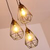 Kunir Hanger Zwart, 3-lichts