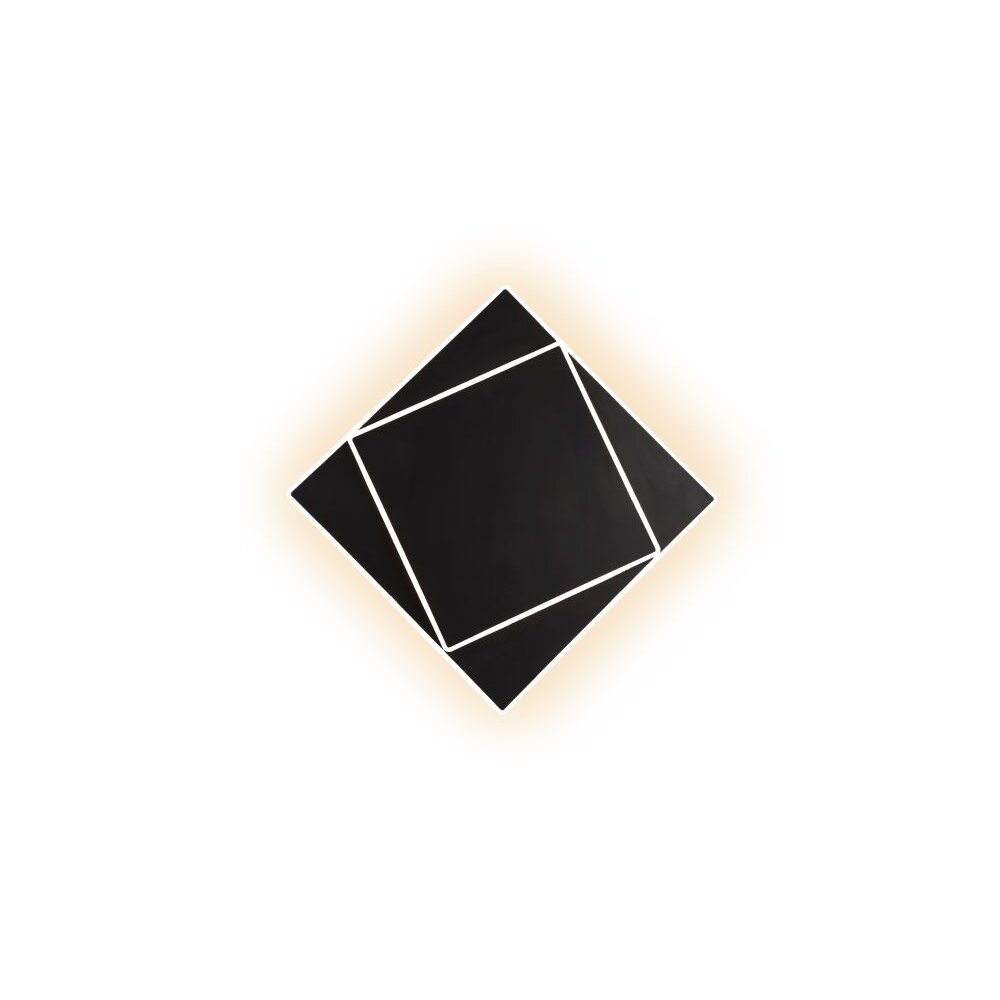 Mantra DAKLA Muurlamp LED Zwart, 1-licht main product photo