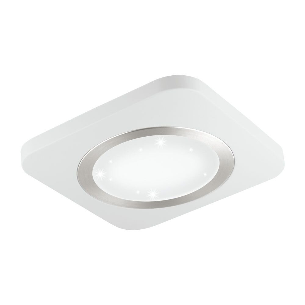 Eglo PUYO-S Opbouw verlichting LED Nikkel mat, Wit, 1-licht main product photo