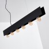 Fria Hanglamp Zwart, 6-lichts