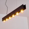 Fria Hanglamp Zwart, 6-lichts