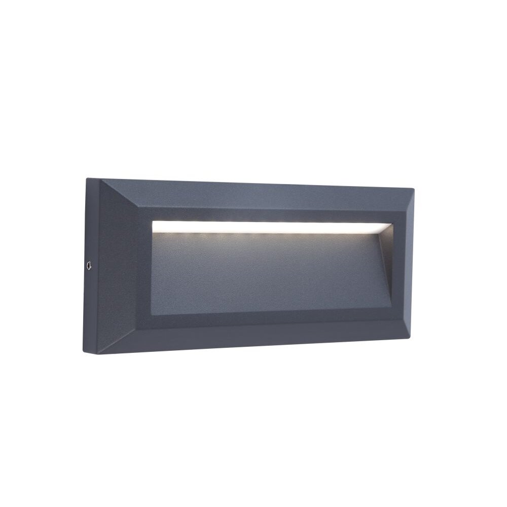 LUTEC HELENA Buiten muurverlichting LED Antraciet, 1-licht main product photo