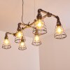 Arvika Hanglamp Zilver, 6-lichts
