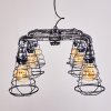 Arvika Hanglamp Zilver, 6-lichts