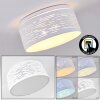 Bandol Plafondlamp LED Wit, 1-licht