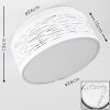 Bandol Plafondlamp LED Wit, 1-licht