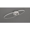 Trio AVUS Plafondlamp LED Nikkel mat, 1-licht