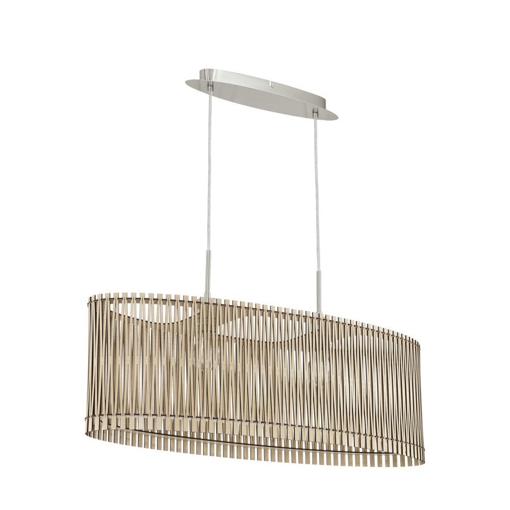 Eglo SENDERO Hanglamp Nikkel mat, 2-lichts main product photo