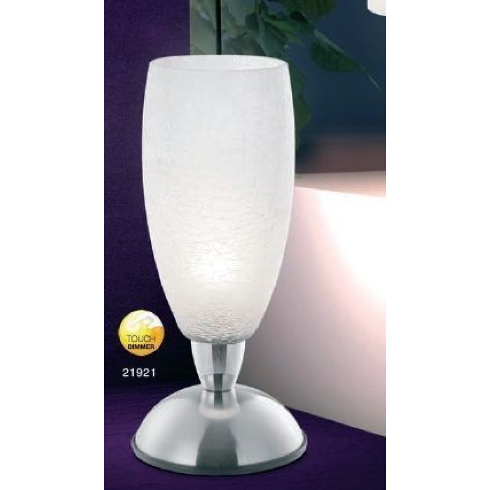 Globo AURIGA Tafellamp Nikkel mat, Wit, 1-licht main product photo