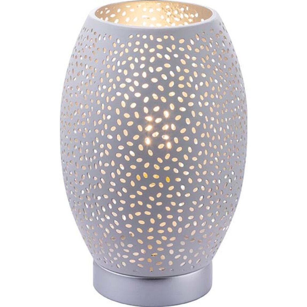 Globo VAS Tafellamp Zilver, 1-licht main product photo