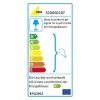 Trio HUDSON Sokkellamp Grijs, 1-licht