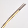 Santa Marta Staande lamp LED Nikkel mat, 1-licht