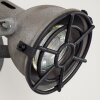 Jonsered Wandlamp LED Grijs, Zwart, stenen uiterlijk, 1-licht