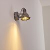 Jonsered Wandlamp LED Grijs, Zwart, stenen uiterlijk, 1-licht