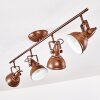 Tina Plafondlamp Roest, 4-lichts Tina Plafondlamp Roest, 4-lichts