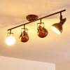 Tina Plafondlamp Roest, 4-lichts Tina Plafondlamp Roest, 4-lichts