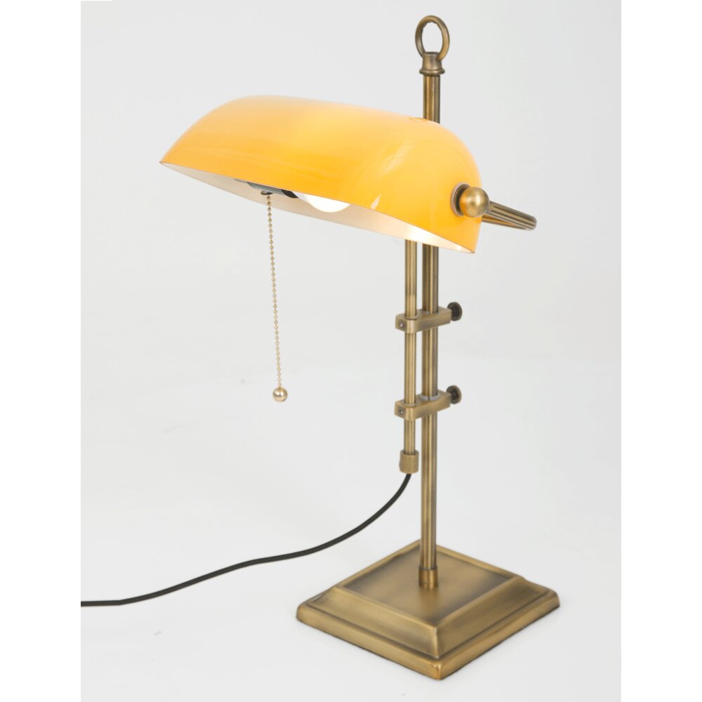 Steinhauer Ancilla Bankierslamp Brons, 1-licht main product photo