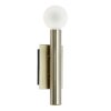 Brilliant Lucky Muurspot Messing, 1-licht
