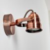 Aniak Wandlamp LED Koperkleurig, 1-licht